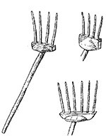 Forquilha | Instrumento de Manuseio de Palhas e Limpeza de Cereais